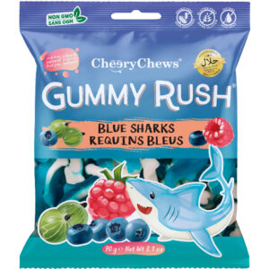 Gummy Rush - Blue Sharks 90g