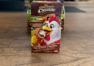 Crazy Chicken Chocolate – Chicken Leg Milk & White (50g x12)
