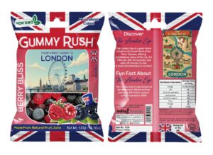Gummy Rush – Berry Bliss London Edition (135g)