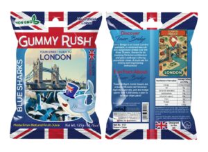Gummy Rush – Blue Sharks London Edition (135g)