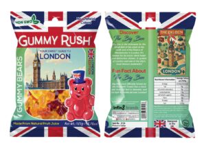 Gummy Rush – Gummy Bears London Edition (135g)