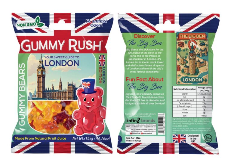 Gummy Rush – Gummy Bears London Edition (135g)