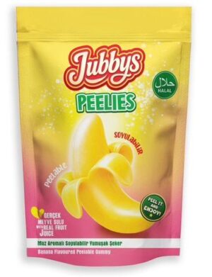 🍌 Jubby’s Peelies Banana Peelable – 55g x 12